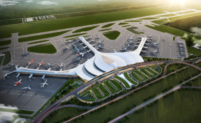 Runway 1 overview: Long Thanh Airport ready for calibration flight