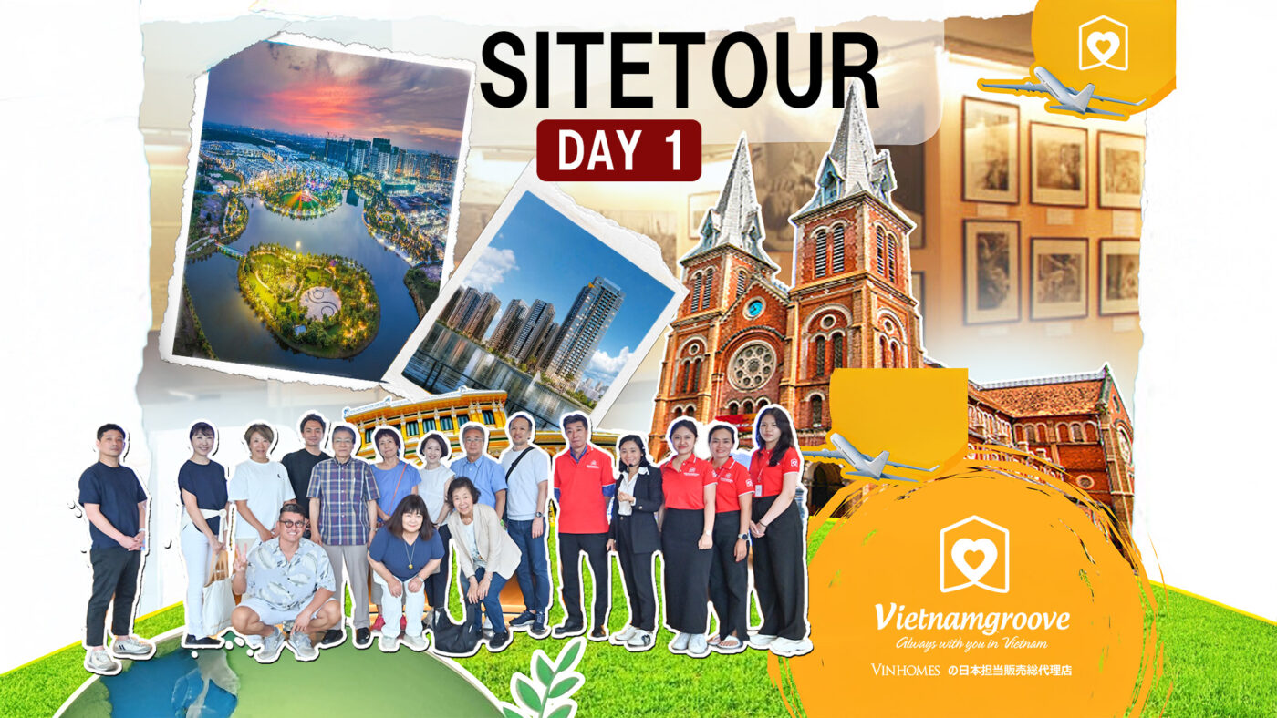 A great opportunity to gain a deeper understanding of the current real estate situation in Vietnam! "Safe, secure and profitable Vietnam real estate inspection tour"