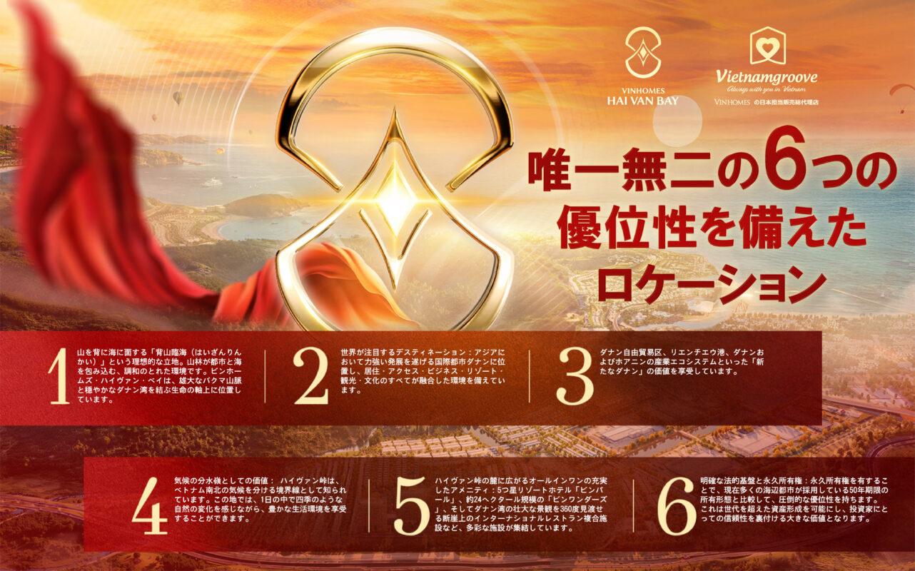 Vinhomes Hai Van Bay’s Golden Location — The Central Hub Connecting Heritage Sites in Central Vietnam